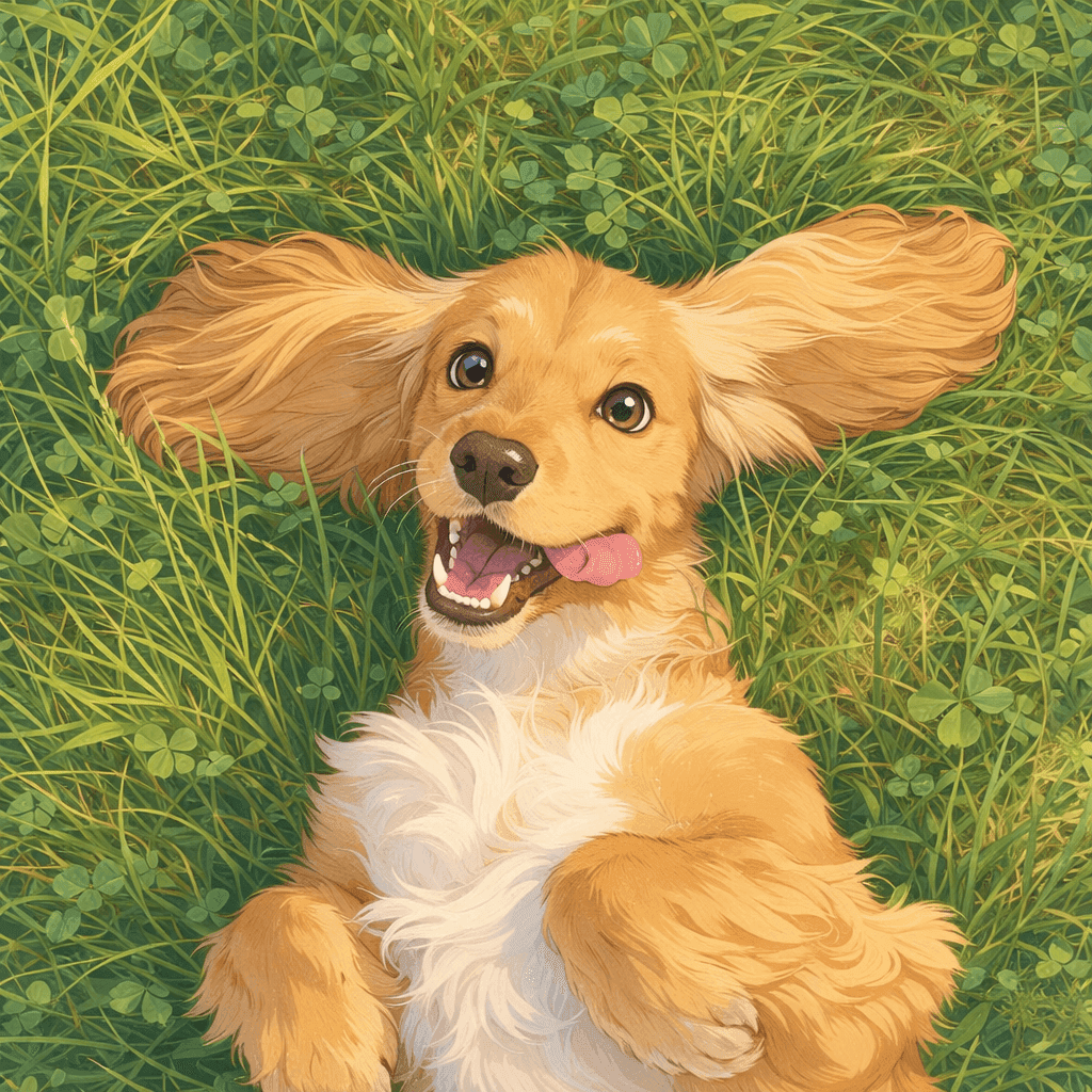After: character illustration in Ghibli-inspired style